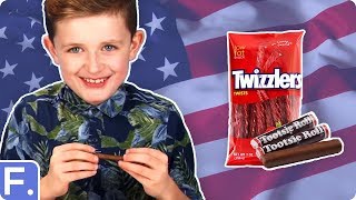 Irish Kids Try American Snacks [upl. by Etteve]