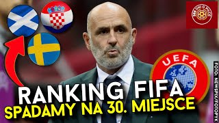 RANKING FIFA  REPREZENTACJA POLSKI SPADA NA 30 MIEJSCE  ROZSTAWIENIE I KOSZYKI ELIMINACJI MŚ 2026 [upl. by Aibara]