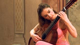 Ana Vidovic plays Recuerdos de la Alhambra by Francisco Tárrega on a Jim Redgate classical guitar [upl. by Kurtzman]