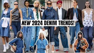 Top 10 Denim Fashion Trends Taking 2024 By Storm [upl. by Suoicerp]