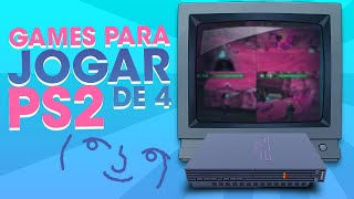 Jogos de PS2 para você jogar de 4 ou mais jogadores ps2 playstation [upl. by Ahsienat]