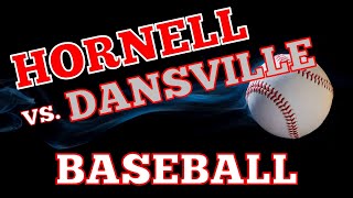 Hornell Red Raiders vs Dansville Mustangs Varsity Baseball [upl. by Denison]