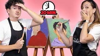 20 MINUTEN ART BATTLE  Schilderen Challenge met Rick [upl. by Endres671]