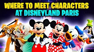 Characters Meet And Greet Disneyland Paris Everything You Need To Know [upl. by Raynata]