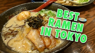 Best Ramen in Tokyo  Shinjuku Tatsunoya [upl. by Barnabas654]