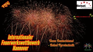 Internationaler Feuerwerkswettbewerb Hannover  Team Deutschland Beisel Pyrotechnik  VLOG [upl. by Ramgad]