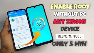 Enable Root Without PC in any Xiaomi Device  Latest Magisk in RedmiMiPoco  Only In 5 Min ⚡⚡ [upl. by Lisabet]