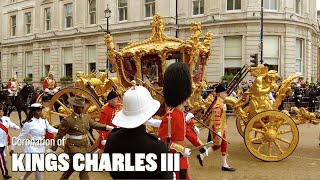 Incredible Footage The Coronation Procession of King Charles III Returns to the Palace 👑🇬🇧 [upl. by Cahn]