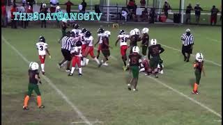 Sunrise Hurricanes vs West Pines Panthers 12u football gameplay [upl. by Kehsihba]