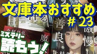 【一人時間のために 文庫本おすすめ４選】読んでおきたいミステリー！物語にどっぷり浸れる珠玉の傑作長編！！ 文庫本紹介No23 [upl. by Yahsed]