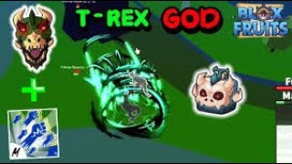 I Used TRex fruit For PvP And Its Insane bloxfruit [upl. by Annahsat]