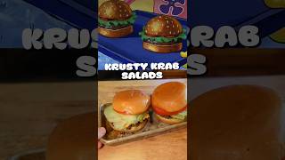 Creating the Iconic Krusty Krab Salad  SpongebobInspired Dish [upl. by Nifares]