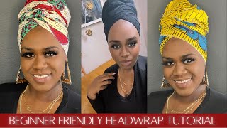 Beginner Friendly Headwrap Tutorial [upl. by Charleen657]