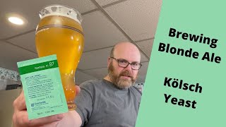 Brewing an American Blonde Ale with Fermentis K97 Yeast [upl. by Rednael499]