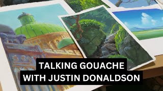 Learn Gouache with Justin Donaldson  STARTS TOMMORROW JANUARY 14TH [upl. by Rubbico]