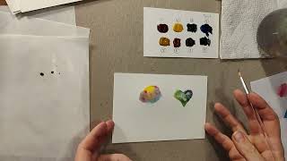 Cowichan Lake Watercolor Art Kit  Instruction Video [upl. by Lilak]