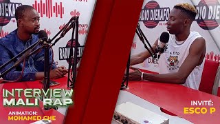 Esco P  Interview Emission Mali Rap  Radio Djekafo [upl. by Nohs338]