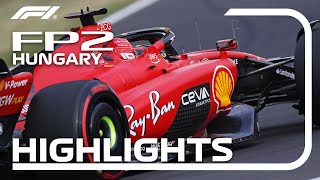 FP2 Highlights  2023 Hungarian Grand Prix [upl. by Amrac291]