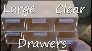 Office Organizer Acrylic Drawers [upl. by Enelhtac328]