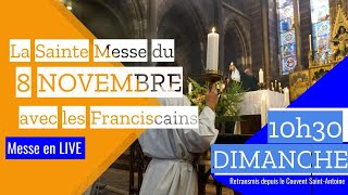 Messe du dimanche 8 Novembre 2020  Couvent Saint Antoine [upl. by Gemini901]