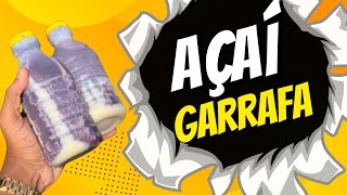 Receita Como Fazer Açai na Garrafa Para Vender [upl. by Assenev]