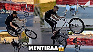 ESSE ENCONTRO DE BICICLETA FOI SURPREENDENTE 😱 [upl. by Nylanaj]