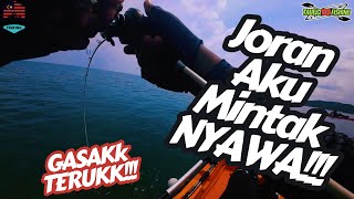 🔴Menggasak Di Pantai Temalah Kayak KayakFishingJohor KayakFishingMalaysia RiotMako12 DjiOA3 [upl. by Nylram]