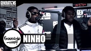 Ninho  Freestyle Live des studios de Generations [upl. by Llednov840]