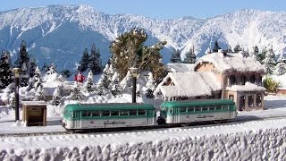 Märklin miniclub Spur Z im Maßstab 1220 wünscht frohe Weihnachten aus dem ModellbahnWunderland [upl. by Honniball]