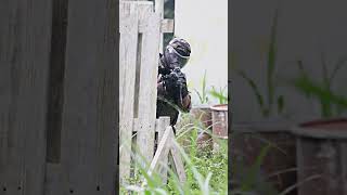 Airsoft Ghillie Gets Spotted Crossing  Clip 1514 shorts [upl. by Maya]