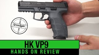 HK VP9 Handgun Review  What a Trigger [upl. by Dnaltruoc]