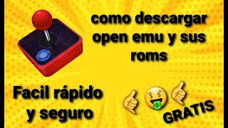 Como descargar open emu y sus juegos para mac✔ [upl. by Melia]