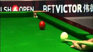 Ronnie OSullivan left handed deep screw shot [upl. by Robbi501]