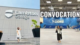 Lambton College Convocation  Lambton College Sarnia  Convocation Vlog [upl. by Barth392]