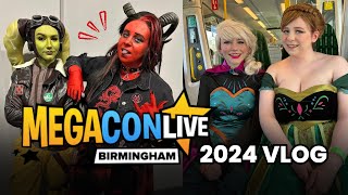 MegaCon Birmingham 2024 Vlog  Baldur’s Gate 3 Frozen Cosplay [upl. by Enenstein]