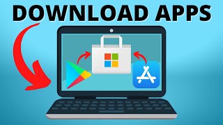 How to Download Apps on Windows 10 Laptop or Computer [upl. by Noyar2]