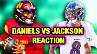 Commanders vs Ravens Live Reaction NFL Week 6 [upl. by Close]