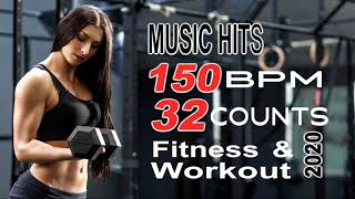 Best Of 150 Bpm Songs Workout Session Unmixed Compilation for Fitness amp Workout 150 Bpm 32 Count [upl. by Ahsinuq937]