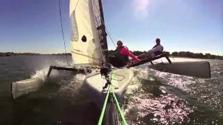 Fun on the Weta Trimaran [upl. by Constantin]