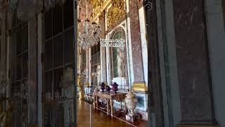 Hall of Mirrors Palace of Versailles versailles chateaudeversailles paris [upl. by Aicnatsnoc]