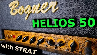 Bogner Helios 50 HSS Strat no talking [upl. by Yadseut]