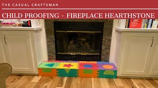 No Screw Child Proofing for Our Fireplace Hearthstone [upl. by Eileek]