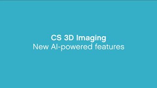 CS 3D Imaging Software  New AIpowered features [upl. by Tolman]