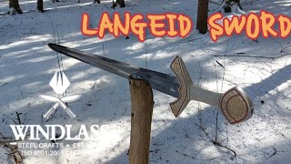 The Langeid Viking Sword by Windlass Steelcrafts [upl. by Roi548]