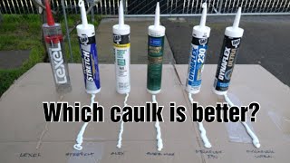 Caulking 101  Caulking tips What you use matters [upl. by Revilo]