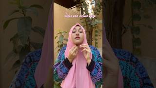 Hijab for round face chubby cheeks hijabi hijab hijabstyle hijabfashion [upl. by Ydnir21]