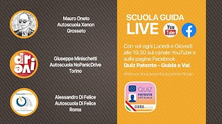 🔴 Scuola Guida Live  Classificazione strade [upl. by Bohaty]