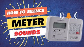 How do I silence a prepaid meter Fast amp Easy  Tutorial 2024 [upl. by Airrehs956]