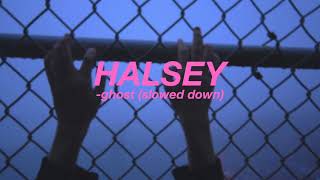 halsey ghost slowedreverb [upl. by Isied]