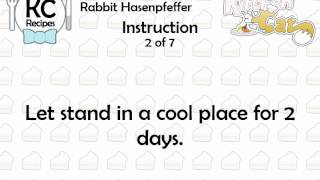 Rabbit Hasenpfeffer  Kitchen Cat [upl. by Sabas]